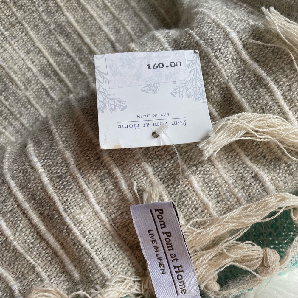 Pom Pom at Home Blanket/Throw